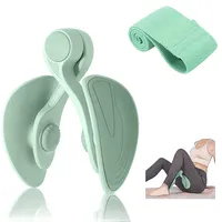 Oberschenkeltrainer 16/22 kg Beckenbodentrainer für Männer und Damen, Beinpresse für Zuhause und Beintrainer, Beckenboden Trainingsgerät, Kegel Trainer für Postpartale Erholung, Gesäßtrainer mit Band
