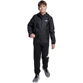 adidas Regenjacke J RAIN JKT Schwarz 140