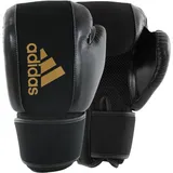 Adidas Boxhandschuhe Waschbar, schwarz/ gold, S/M EU