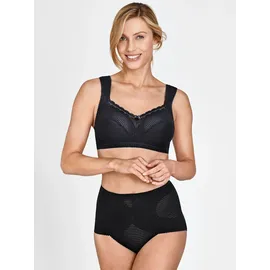 MISS MARY Damen, Gr. 105, Cup C, schwarz, 34% Polyamid, 30% Baumwolle, 20% Polyester, 16% Elasthan, BHs