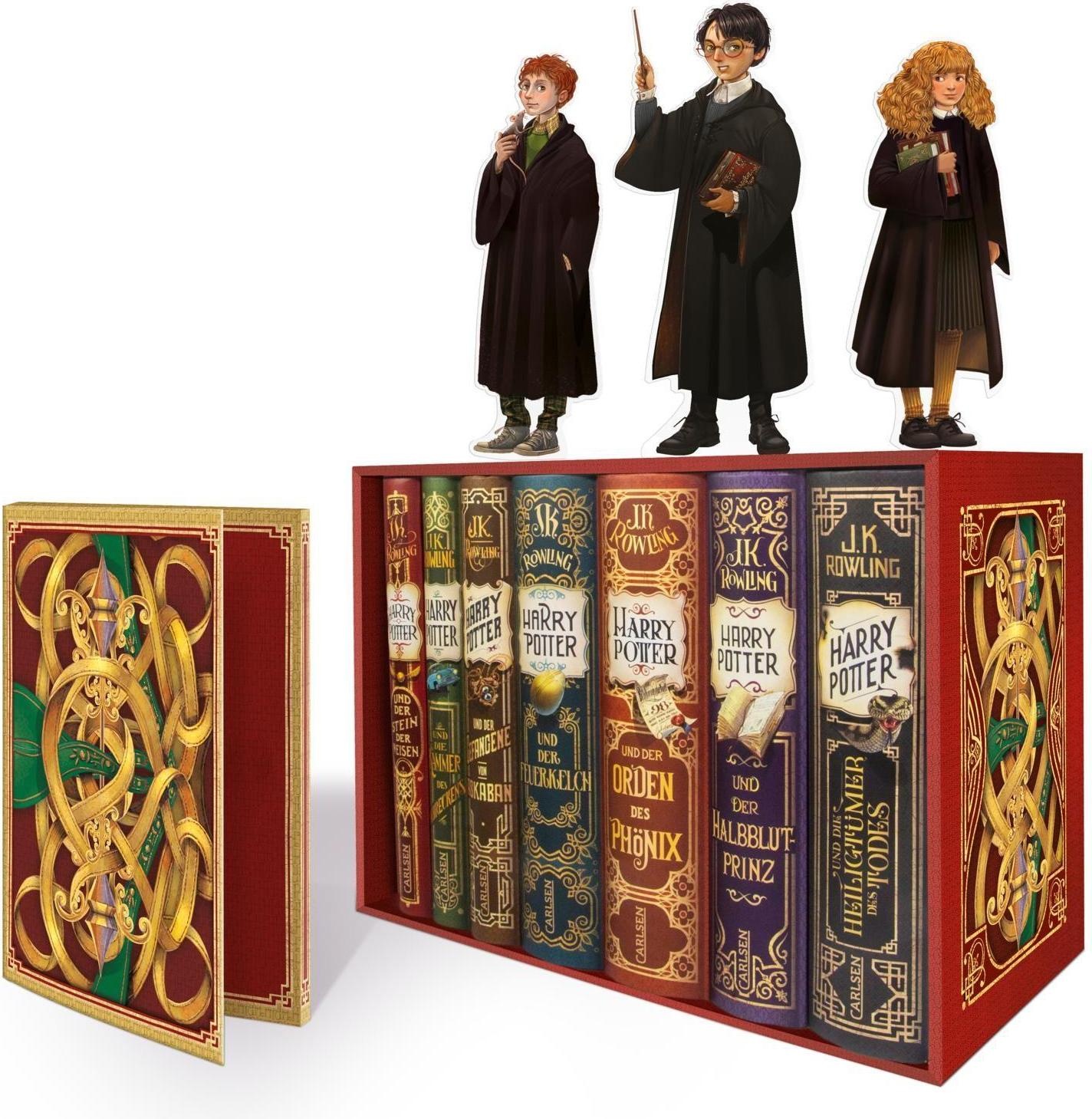 Harry Potter: Band 1-7 im Schuber - mit exklusivem Extra!, Kinderbücher von J.K. Rowling