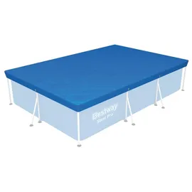 BESTWAY Flowclear Abdeckplane für Frame Pool 300 x 201 cm 58106