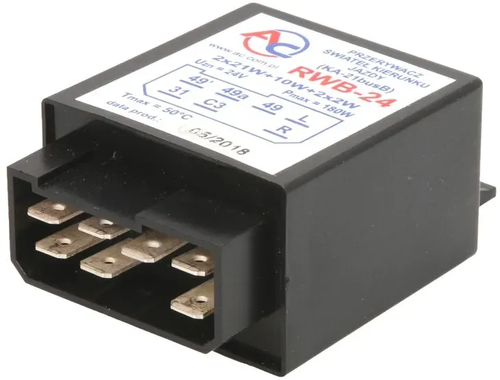 Knipperlichtunit AC AC RWB-24