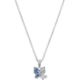Prinzessin Lillifee Halskette Schmetterling Silber blau