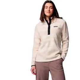 Columbia Benton Springs Printed 1/2 Snap Pullover Beige XS