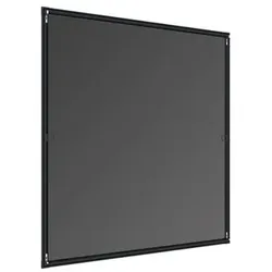 WINDHAGER Insektenschutz, IS COOL Rahmen Fenster, 100 x 120 cm - silberfarben