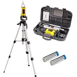 DEMA Kreuzlinienlaser Dkl360 Mit Stativ Und Koffer Selbstnivellierend Linienlaser