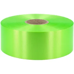 Star 100m Geschenkband Ringelband 50mm wasserfestes Kunststoff Dekoband Polyband zum Basteln Weihnachtssterne Autoschleifen Schleifenband Maibaum Maigrün