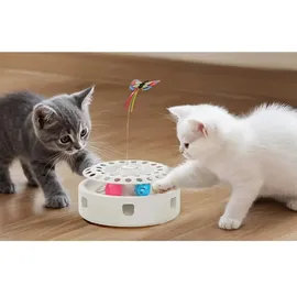 rojeco 3 In 1 Katzenspielzeug One Size Blau/Weiß/Gelb