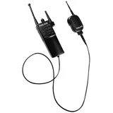 Boland 00486 - Walkie-Talkie Polizei, Einheitsgröße, Schwarz-Weiß, aus Kunststoff, Funkgerät für Polizist, Spielzeug, Accessoire für Fasching, Karneval, Mottoparty, Kostüm, Verkleidung