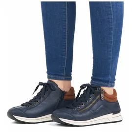 Rieker Sneaker Damen Weit Blau 37