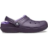 Crocs Klassischer gefütterter Clog mitternachtsviolett 33/34