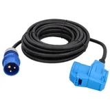 UNITEC CEE-Stecker Unitec CEE-Verlängerung 3-polig H07RN-F 3 x 2,5 schwarz