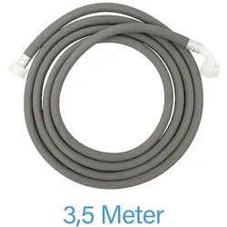 Zulaufschlauch 3/4 Zoll 3,5m Winkel Wasserschlauch Waschmaschine