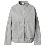 Noisy May Halston Bomberjacke - Light Grey Melange L