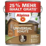 Alpina Holz Lasur Universal-Schutz Holz-Lasur 5 Jahre Wetterschutz 5 Liter BEULE