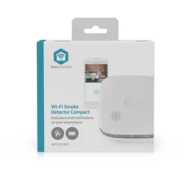 Nedis WIFIDS21WT Weiß Smart Rauchwarnmelder 1 St.