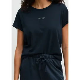 Marc O'Polo Mix N Match Cotton Pyjama Set Short Blau M