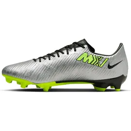 Nike Zoom Vapor 15 Academy XXV MG Multi-Ground Fußballschuhe Herren 060) - metallic silver/volt-black-volt 40.5,