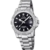 Jaguar Edelstahl Damen Uhr Analog Fashion silber Cosmopolitan D2UJ870/4 - Silber