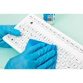 Gett InduProof Smart Compact Tastatur für Tablet PCs IP68 Weiss