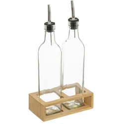 Bambusöl-/Essig-Set - 2 Flaschen