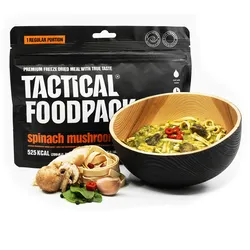 Tactical Foodpack Hauptmahlzeit Cremige Champignon-Spinat-Pasta