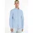 Tommy Hilfiger Slim Stretch Oxford Langarmhemd Perfume Blue XL