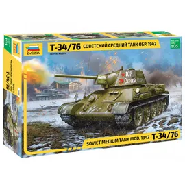 Zvezda 1:35 T-34/76 1942