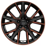 2DRV WH34 schwarz kupfer hochglanzpoliert Alufelge 21 Zoll ET30 5x112 ML66.6