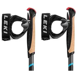 Leki Smart Response 125 cm anthrazit-schwarz-türkis