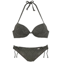 Buffalo Push-Up-Bikini Damen oliv Gr.38 Cup B