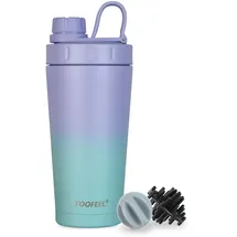 luxuskollektion Isolierte Protein Shaker Flasche 20 oz Edelstahl Rosa