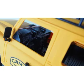 AMEWI RC-Auto D90X12 Landrover Scale Crawler 4WD 1:12 RTR gelb (22565)
