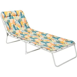 BEST Freizeitmöbel 3-Bein-Liege Chiemsee Tropical