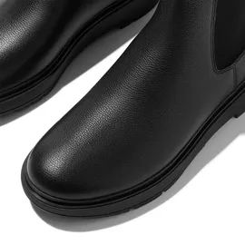FitFlop Skandi Tumbled-Leather Herren Schwarz 41