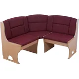 moebel-direkt-online möbel direkt online Eckbank 125x125 cm Madrid