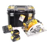 DeWalt DCS 572 M2 Akku-Handkreissäge 18V 184 x 16 mm + 2x Akku 4,0Ah + Ladegerät + T-STAK