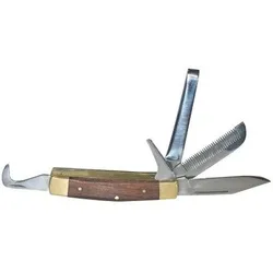 Can-Agri  Rei­ter­mes­ser mit Holzgriff