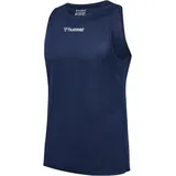 hummel Hmlrun Singlet S/L Herren Black Iris S