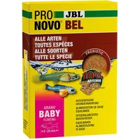 JBL PRONOVO BEL GRANO BABY, Aufzuchtfutter für Jungfische, Fischfutter-Granulat, 3 x 10 ml