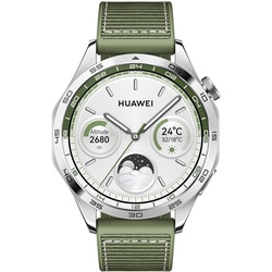 Huawei Watch GT4 46mm grün Grün Bluetooth Android Smartwatch Fitnesstracker