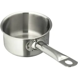 METRO PROFESSIONAL Stielkasserolle, Edelstahl, Ø 12 cm, Induktion, ofenfest