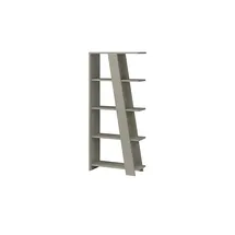 Forte Standregal 4 Ablageböden 72 x 29,6 x 161 grau