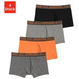 H.I.S. H.I.S Boxer in orange, anthrazit-meliert, schwarz, grau-meliert | Gr.: 170/176