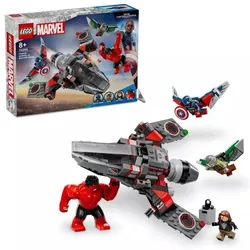 LEGO® Der Kampf zwischen Captain America und rotem Hulk 76292