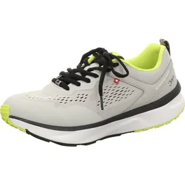 Joya Veloce M Light Grey, Herren Sneaker aus technischem Mesh, grau 43 - 43