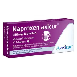 Naproxen axicur 250 mg Tabletten
