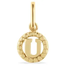 FAVS Buchstaben-Anhänger Gelbgold 88573625