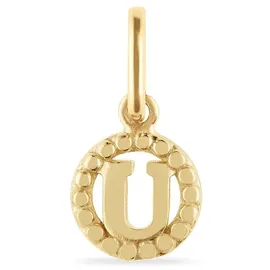 FAVS Buchstaben-Anhänger Gelbgold 88573625